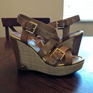 Audrey Brooke wedge heels